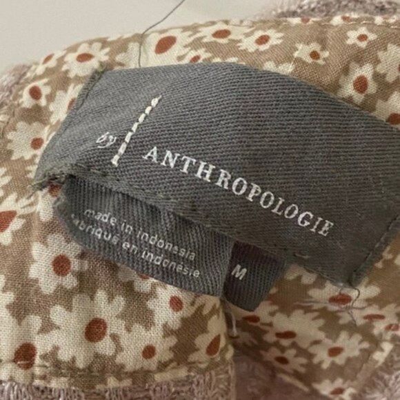 Anthropologie Lightweight Waffled V-Neck Sweater - Picture 4 of 4